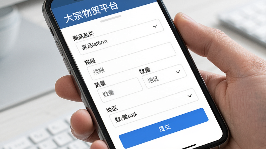 ������óƽ̨����������棬�ֻ���Ļ����ʾ������дҳ�棬������ƷƷ��ѡ�񡢹�������������д��������ѡ����ֶΣ��ײ�����ɫ�ύ��ť�������������񣬲��ֺ���������ɾ��޶���װ�Σ����廭��
