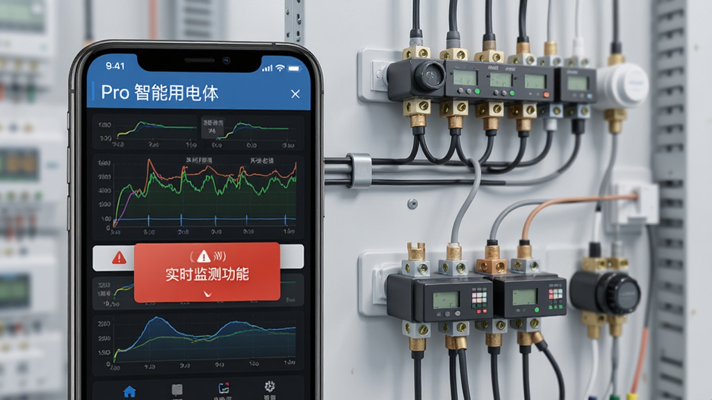 �ǻ��õ� Pro ʵʱ��⹦�ܽ��棬�������ֻ���Ļ��ʾ������ɫ���ߺ͸澯����������Ϊ�����·�봫����Ԫ�����������·ֲ㣬���дʵ�Ƽ���ϸ�ڷḻ�������������ɾ��޶���Ԫ��
