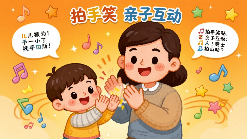 ����Ц���ӻ���ģʽ����ͼ������Ϊ��ͨ���ļҳ��뺢��һ�����ֵĳ���������Ϊ������У���Χ���Ʋ�ɫ���������ǣ�����Ϊ��ܰ�ĳ�ɫ���ɫ���䣬���Ϊ�ɰ���ͨ�廭��ϸ�ڰ���Ц�������ֶ��������������ݣ�����Ϊ����1080P���ɾ�������ͼƬ������Ϊ