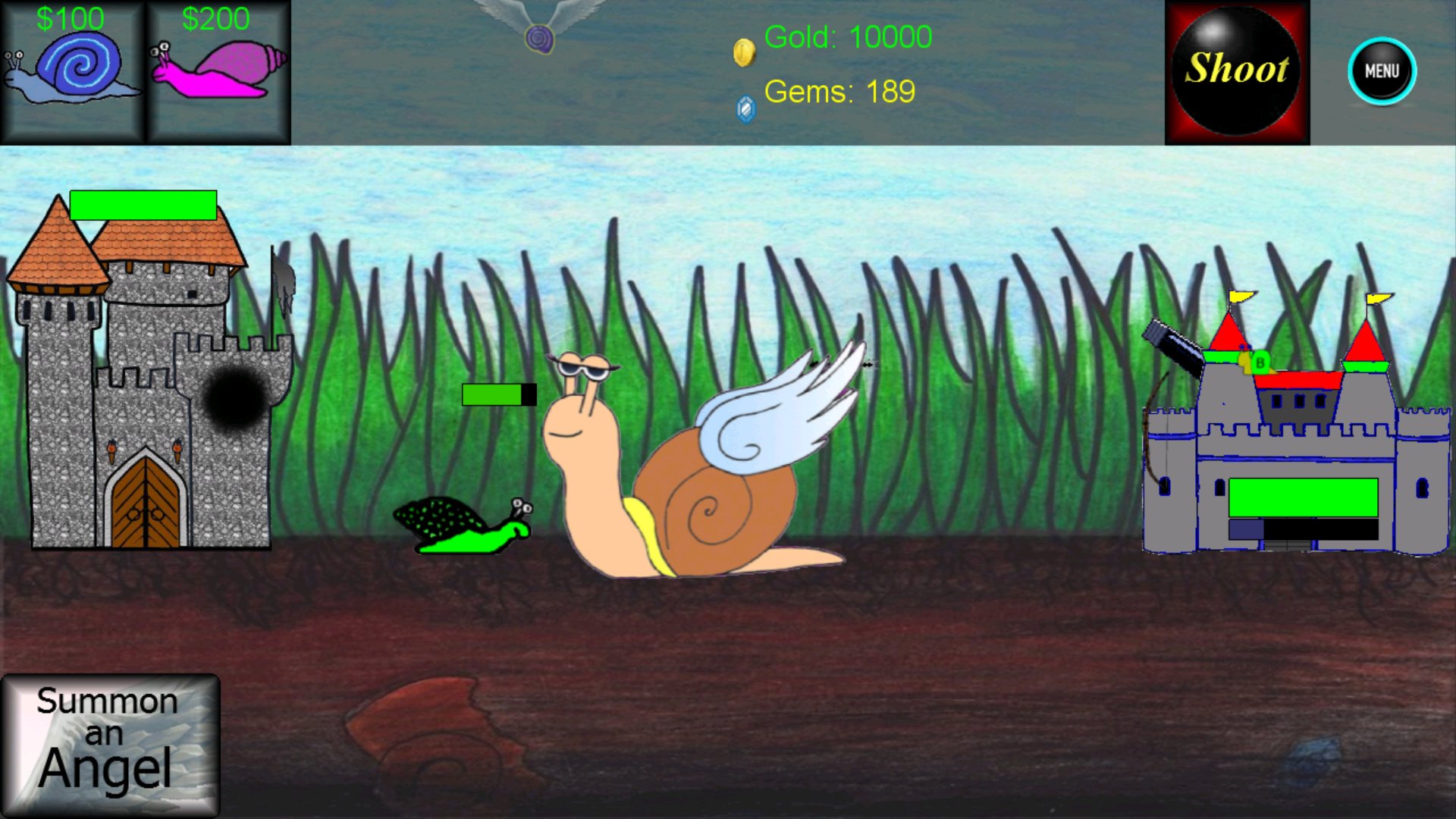 Snail Wars ��׿�� ��ţ��ս ��Ϸ��ɫ ��ͼ