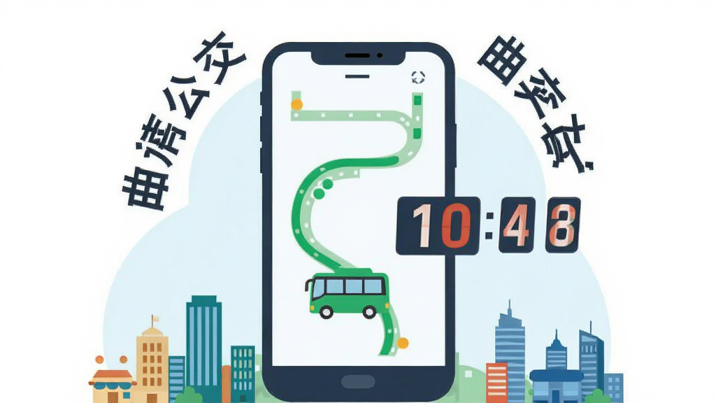 һ����ƽ���廭���ͼƬ������������һ���޴�������ֻ�����Ļ����ʾ��һ�������Ĺ�����·ͼ��������һ����������������ɫСԲ�������ƶ����Ա�����Ŀ�ĵ���ʱ���֣��ֻ���Χ�������������������ͳ��н���Сͼ�꣬�Ű���У�ɫ�����£����ʸɾ��޶���Ԫ��