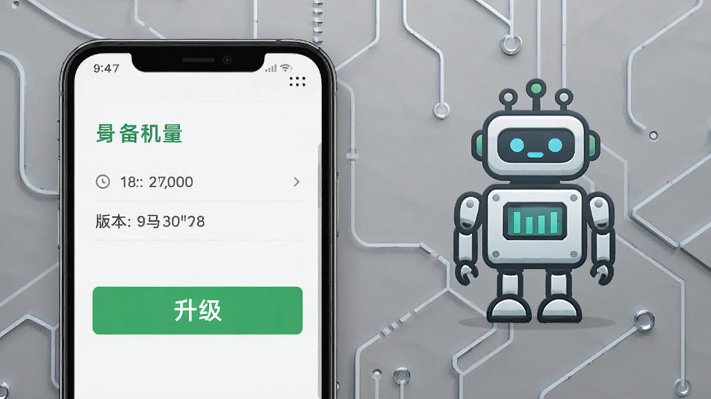 һ��չʾ�豸������̼����������ͼƬ���ֻ���Ļ����ʾ�����˵������汾�ź�������ť���Ա���һ��������ͼ�꣬�����Ǽ��Ļ�ɫ�Ƽ����������רҵ�ɾ���ϸ�����������ʸ��壬�޶���Ԫ��