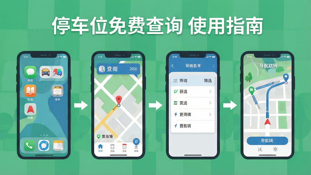 һ��չʾ�ֻ�Ӧ��ʹ�����̵Ĳ廭���������������Ϊ���ֻ�����ͼ�ꡢ��ͼ��ѯ���桢ɸѡ�˵���������ת���棬ÿ������֮���м�ͷ���ӣ����������֡�ͣ��λ��Ѳ�ѯ ʹ��ָ�ϡ�������ƽ����ɫ�����£�ϸ�����������ʸɾ����޶���Ԫ��
