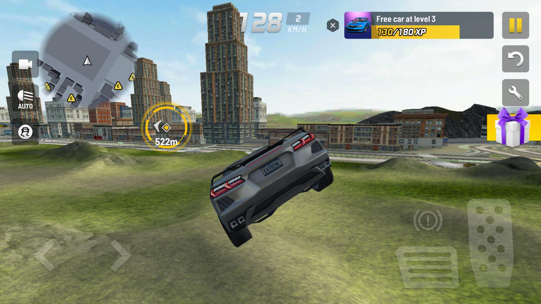 ����������ʻ���İ�(Extreme Car Driving Simulator) Ư�ƹ��� ɽ·���� ��ʻ����