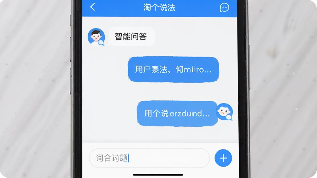 �������Ը�˵��Ӧ�õ������ʴ�Ի����棬����Ϊ�ֻ���Ļ��д���У��Ű��������Ի�������ʽչʾ�ʴ����ݣ����Ϊ�ִ���ԼUI���ϸ�ڰ�����Ļ����ʾ�û����ʺ�ϵͳ�ظ��ĶԻ����ݡ��ײ������������ɫ��Ϊ��ɫ����ɫ���䡢����ɾ����࣬����Ϊ���塢�ɾ����޶���Ԫ��