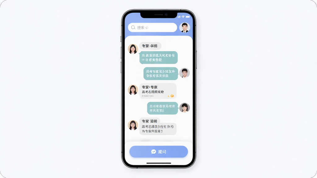 �߿�־Ը��������ר�Ҵ���ҳ�棬�ֻ���Ļ��ʾ�ʴ�Ի��б���ר��ͷ�񣬶����������򣬵ײ������ʰ�ť��������Բ�ǣ����ʸ��壬�ɾ����޶���Ԫ��