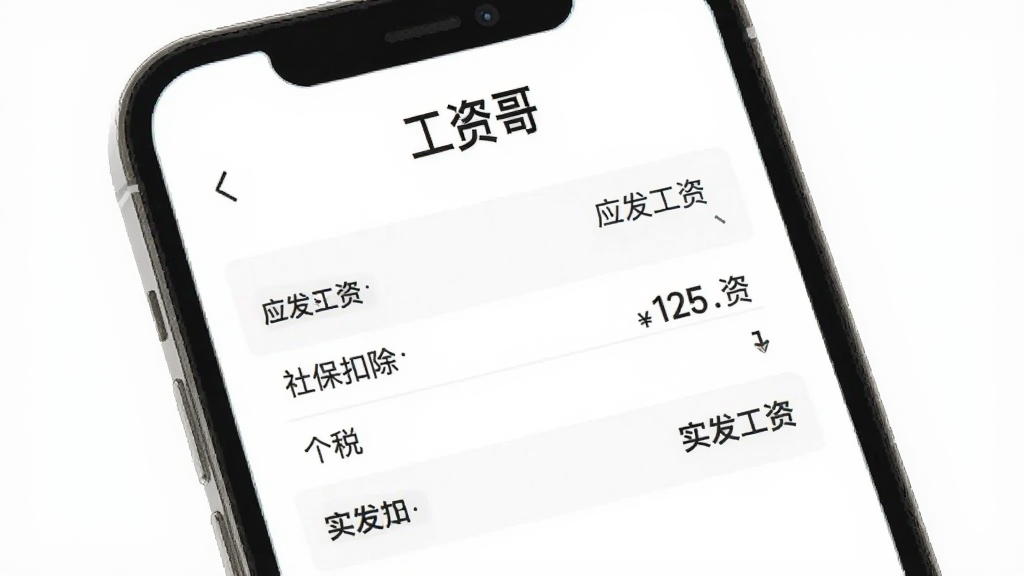 ���ʸ�������н������棬�������ֻ���Ļ��ʾ���ʼ�����ҳ�棬���������ʸ硱�������������г�Ӧ�����ʡ��籣�۳�����˰��ʵ�����ʵ���Ŀ����������������Ϊ��ɫ������ִ���Լ�����ʸɾ����޶���Ԫ��