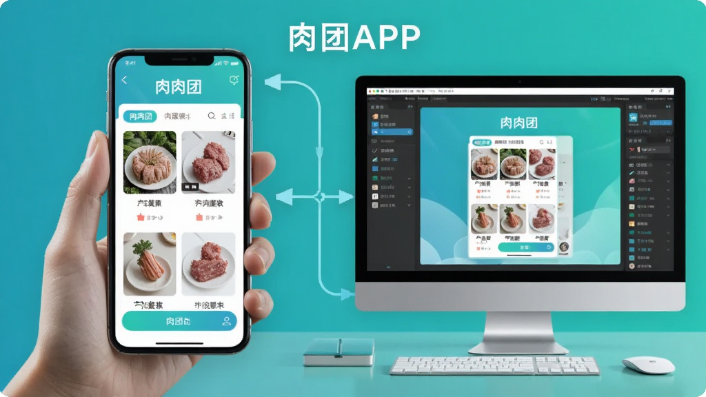 һ��չʾ����APP���ֻ��͵�����ͬʱ���е�AI��ͼ������������ֳ������ֻ���ʾ����APP������棬�Ҳ��ǵ�����Ļͨ��ģ������������APP�Ļ��棬�м��������߱�ʾ����ͬ����������Ƽ���ʮ�㵫���ּ�࣬ɫ��������ɫΪ�������ֲ������ҷ�����ͼ��ϸ�����������ʸɾ����޶���Ԫ�أ�ͼƬ�б�ע