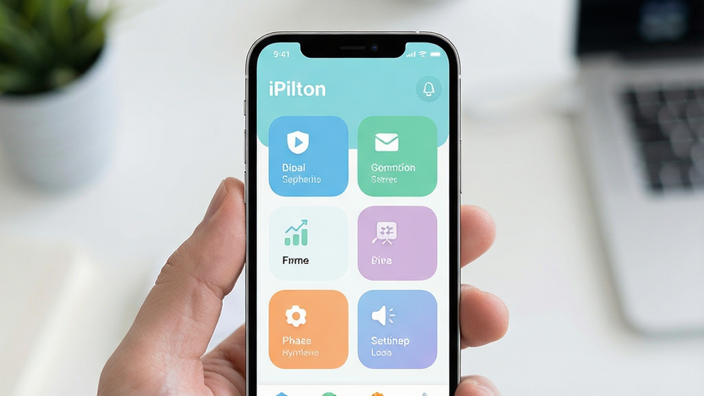 һ���ֻ�չʾiPilton�Ľ�����ƣ������ж������ģ����Բ�ǿ�Ƭ��ʽ���У���ɫ���£����ֹ���������Լ�ִ������ʸɾ�������Ԫ��
