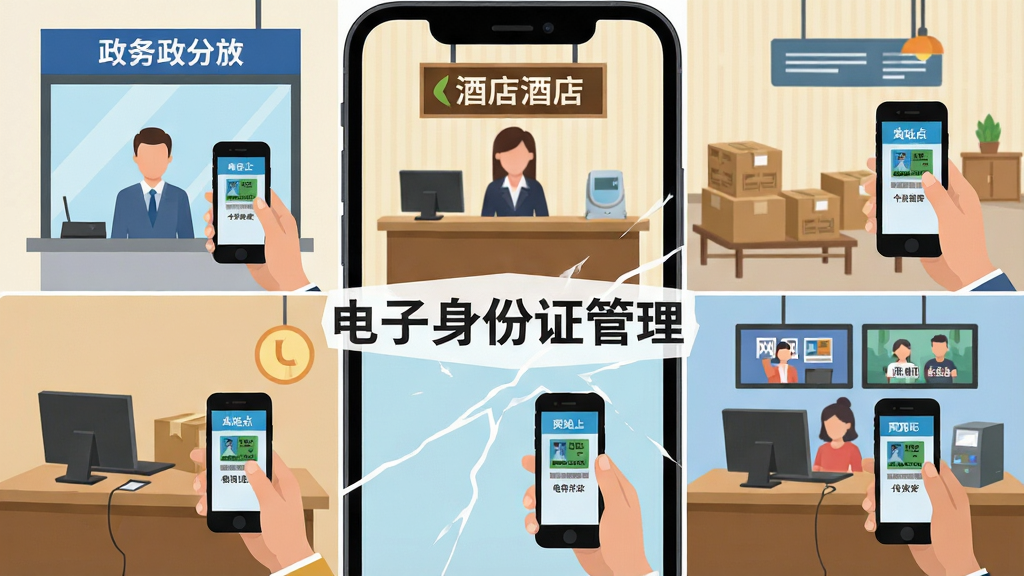 һ���ֻ���Ļ���ѳɶ�����棬�ֱ���ʾ���񴰿ڡ��Ƶ�ǰ̨�����վ�㡢���ɰ�̨�ȳ�����ÿ�������ж����ֻ���ʾ��������֤�Ķ��������ֲ�������ƴ�ӣ�����ƽ�廭��ϸ�ڱ��ֲ�ͬ�����ı�־����Ʒ�����������ɾ��޶���Ԫ�أ�ͼƬ�б�ע���֡���������֤������