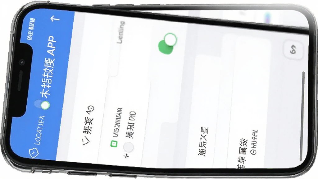 一张展示本地找爱APP安全设置页面的手机截图,画面主体是手机屏幕显示隐私权限开关和账号安全选项,布局为竖版设置列表,风格简洁安全,细节包括定位权限、通知管理和黑名单功能,画质清晰干净,无多余元素