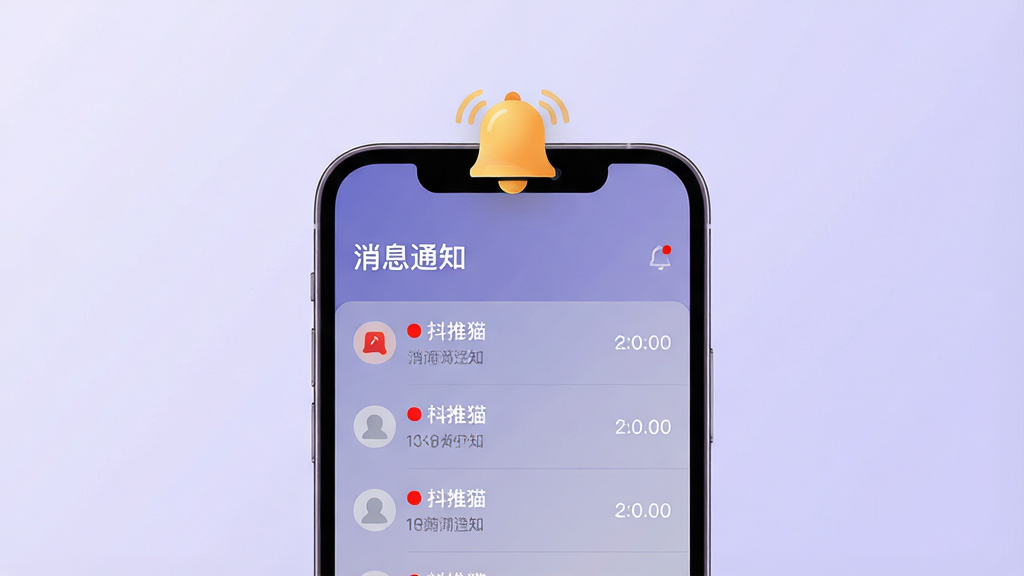 һ��չʾ����è��Ϣ֪ͨ���ܵ�Ԥ��ͼ����������Ϊ�ֻ���Ļ����Ļ��ʾ��Ϣ�б�����������Ϣ֪ͨ�����⡢δ������ʱ������ֻ��Ϸ�Ư��һ������ͼ�ꡣ����Ϊǳ��ɫ���䣬���ֲ��þ��й�ͼ������ִ���࣬ϸ���Ϻ����ɫ�������б���η��������������ɾ����޶���Ԫ�ء�