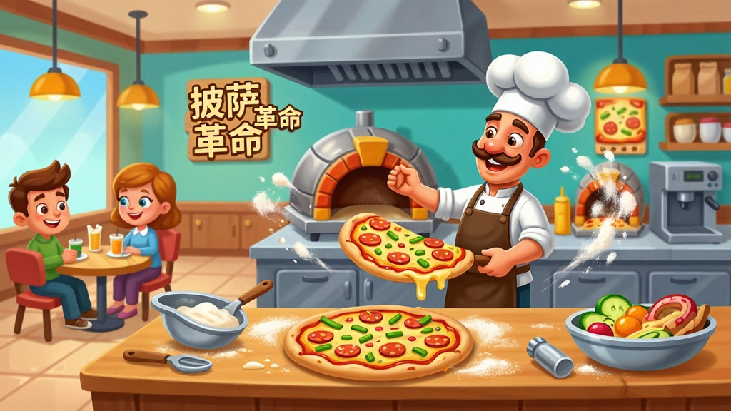 ��ͨ��������꾭Ӫ����������Ϊһλ����Χȹ�ĳ�ʦ���ڿ���ʽ�������������������ַ�Ϊǰ������̨���о��˿��ò����ͺ󾰵���װ��ǽ���Ű��Ժ������չʾ�����Ϊ������ʽ��ͨ��ϸ�ڰ����ɽ�����ۡ��ڻ���֥ʿ��ɫ�ʷḻ�����Ϻ�΢Ц�Ĺ˿ͣ����������ɾ����޶���Ԫ�أ������д����֡�����������