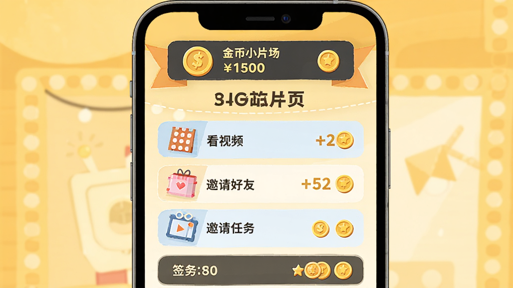 ����չʾ�����СƬ������������ҳ�棬�ֻ���Ļ����ʾǩ��������Ƶ��������ѵ�������Ŀ�ͽ����������Ļ�Ϸ��н���������������Ϊů��ɫ��������Ϊ�ֻ�����չʾ�����Ϊ��ƽ���廭��ϸ�����������ʸ��壬�ɾ����޶���Ԫ��