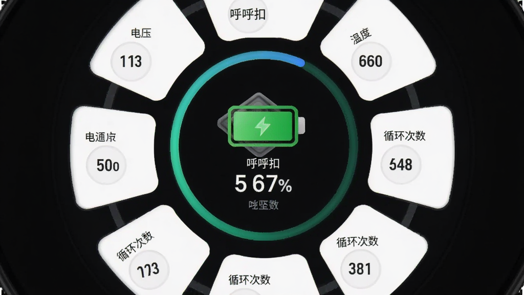 一部安卓手机显示