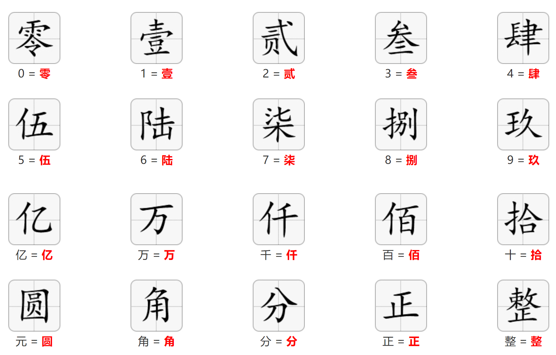 大写转换 安卓版 金额转换界面