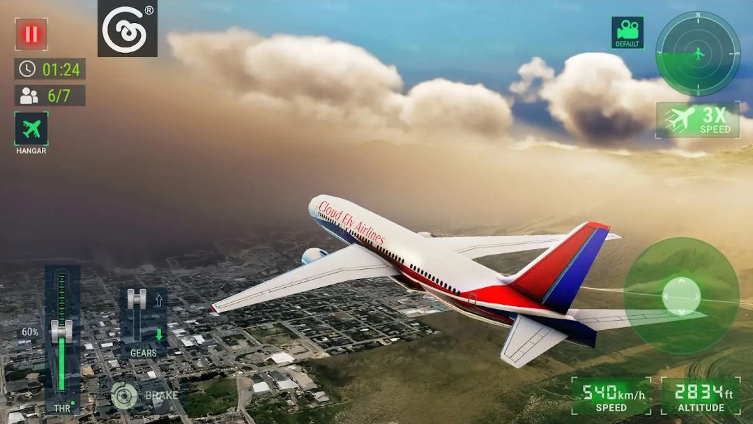 ����ģ����Flight Simulator3.19.2 ��ʵ��������
