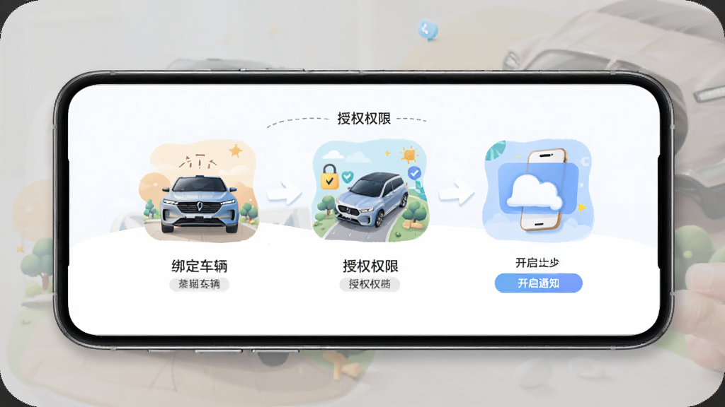 �ʽ����APP�����������棬�ֻ���Ļչʾ�ֲ�����ָ���������󶨳�������ȨȨ�ޡ�����֪ͨ�Ȳ���ͼʾ��������ò廭���ɫ����ͣ��������������廭�ʣ��޶���װ��