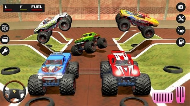����±ȿ����������ֻ���(Monster Derby Truck Fighting)v1.0.2 ���İ�