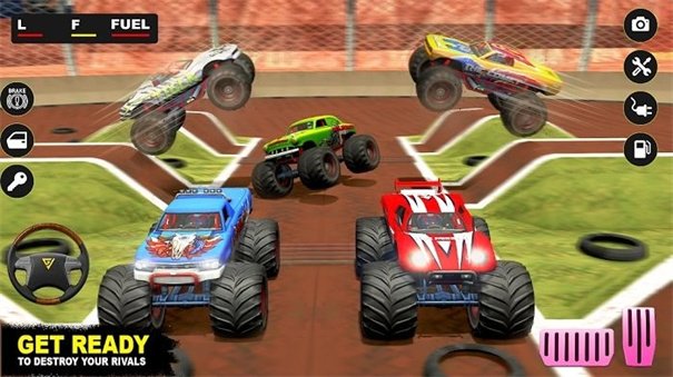 ����±ȿ����������ֻ���(Monster Derby Truck Fighting)v1.0.2 ���İ�