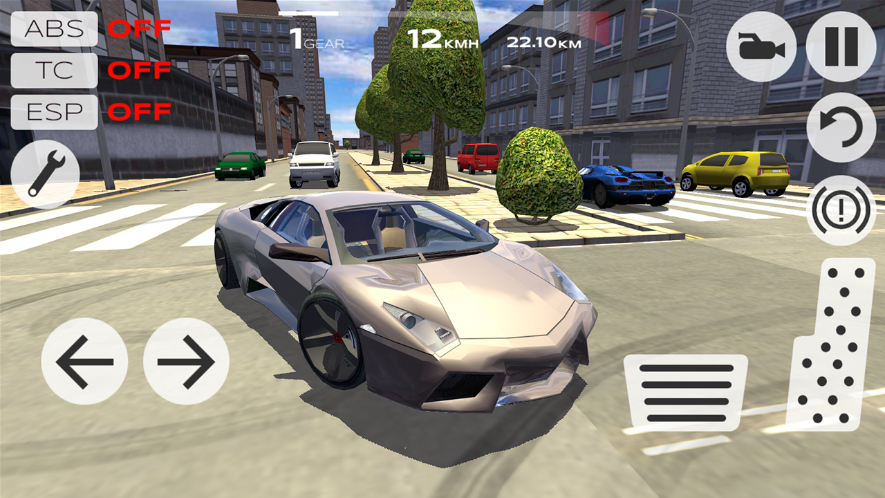 ����������ʻ���İ�(Extreme Car Driving Simulator)�ֻ���������չʾ �������ú��ӽ��л�