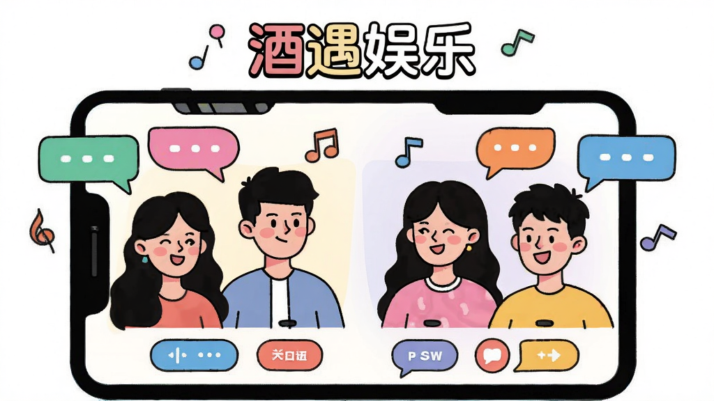 һ�Ų廭���ĳ���ͼ������������λ���������ֻ���Ļ�ڽ��������ɶԣ���Ļ�Ϸ�Ư���š��������֡����ֱ�ʶ�����ֲ������ҶԳ�ʽ�������ÿ�ͨ��ϸ�ڰ�����ɫ�Ի����ݡ�����ͼ���뻥����ť����������������ɾ����޶���Ԫ��