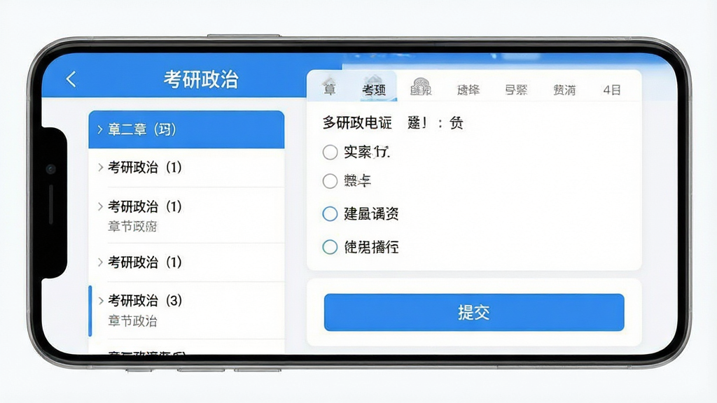 һ��AI���ɵĿ�������APP�½���ϰ����ͼ������Ϊ�ֻ���Ļ����Ļ����ʾ