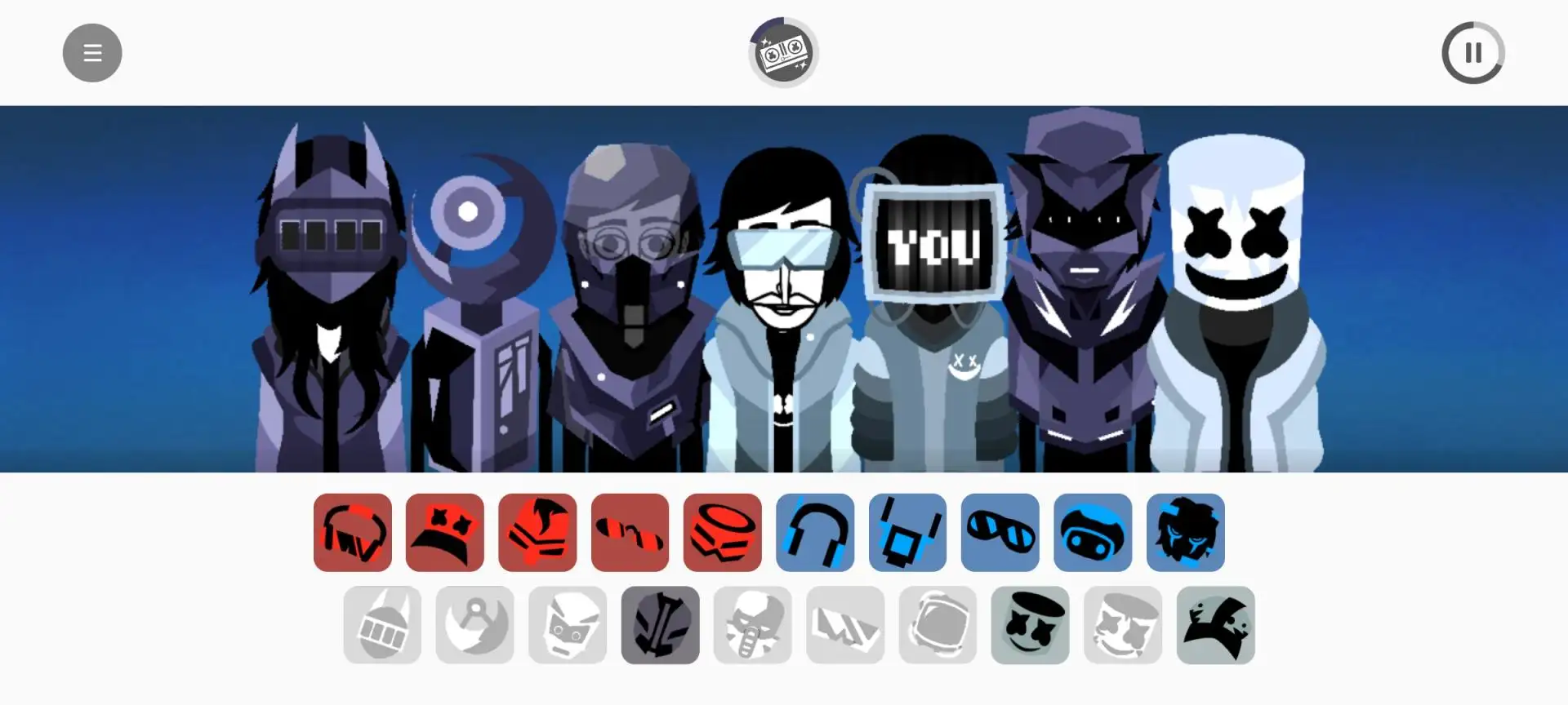 �������Alone marshmello���ư�Incredibox Alone Marshmello Remastered0.5.7 ���ֽ��ഴ��