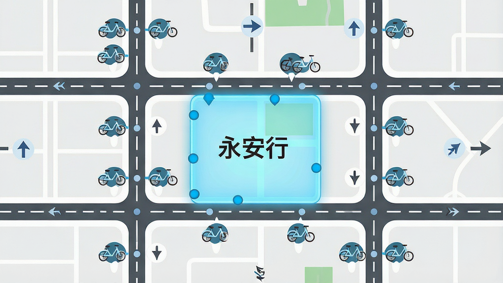 һ�ų��е�ͼ���Ĳ廭����������ʾ�����������վ��ͼ��ֲ��ڵ�·���࣬��ͼ�ϱ�ע�������С�վ��λ�ã�����Ϊ��ͼ����ĸ������򣬲��ֲ��ø����ӽǣ����Ϊ����ƽ����Ϣͼ��ϸ�ڰ�����·������վ��Բ�㡢����Сͼ�ꡢ�����ʶ�����������ɾ����޶���Ԫ��