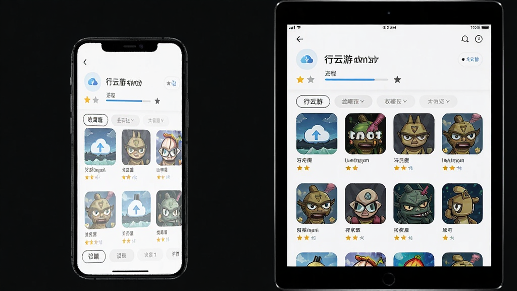 �����ζ�˽�������Ϸ��������棬����Ϊ�ֻ���ƽ�岢��չʾͬһ�˺��µ���Ϸ��ͬ�����棬���ֲ������ҶԱȹ�ͼ�����Ϊ��ˬ��ƽ����ƣ�ϸ�ڰ����ƶ�ͬ��ͼ�ꡢ���������ղ��Ǳꡢ�����ǩҳ������Ϊ���塢�ɾ����޶���Ԫ��