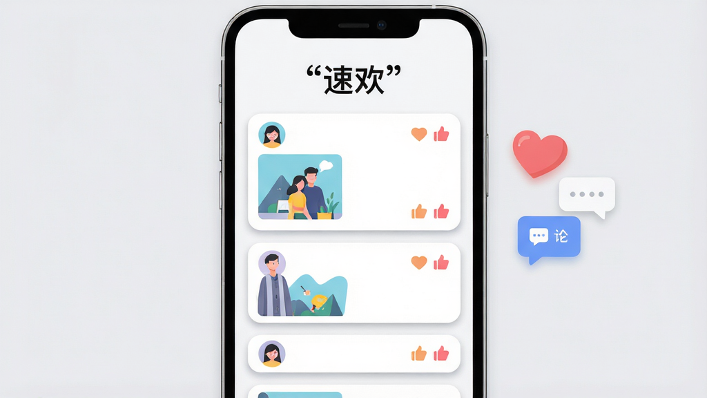 ��������Ϊһ���ֻ�չʾ���ٻ�����̬�㳡���棬��Ļ�Ϸ��С��ٻ���Ӧ�����ƣ��·�Ϊ�ٲ�����Ƭ���֣�ÿ�ſ�Ƭ����ͼƬ��ͷ�������ͼ�꣬�ֻ��Ҳ�Ư��һ�Ű������������ݣ�����Ϊǳ��ɫ������Ϊ���й�ͼ�����Ϊ��ˬ��ƽ�廭��ϸ�ڰ�����Ƭ��Ӱ��Բ�ǣ����֡��ٻ��������ţ����ʸ��壬�ɾ����޶���Ԫ��