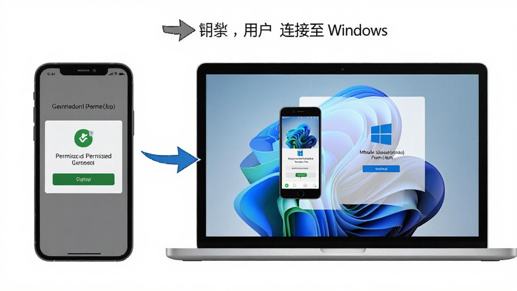 һ��չʾ�û����ֻ��͵����Ϸֱ������������ Windows��Ӧ�õ�ʾ��ͼ���ֻ���Ļ��ʾȨ��������棬������Ļ��ʾ�ֻ����������棬�������м�ͷָʾ�������裬��������ˣ������������ɾ��޶���Ԫ�ء�