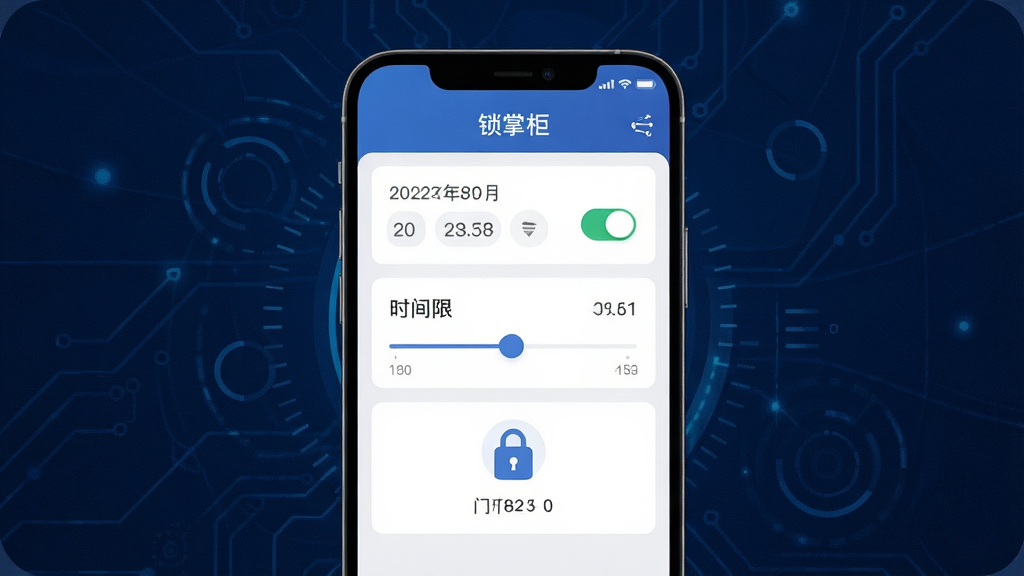 �����������ֻ���Ļչʾ���ƹ��Ȩ�����ý��棬������ѡ������ʱ��λ��������ͼ�ꣻ����Ϊ�ֻ�������зŴ󣬱���Ϊ��������ɫ�Ƽ��������Ű�����չʾȨ�޹���ģ�飻���Ϊ��ƽ��UI��Ʒ磻ϸ�ڰ������ذ�ť��ʱ��̶ȡ������ţ����ʸ��壬����ɾ����޶���Ԫ�أ�ͼƬ�����ֱ�ע�����ƹ�