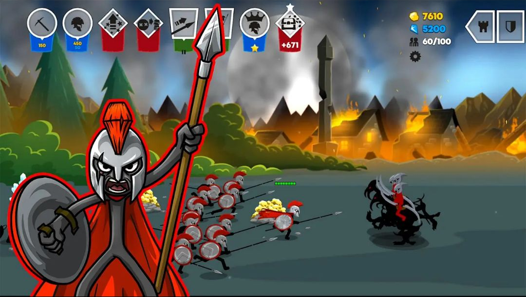 ����˴�˵(Stickman Legends)7.0.23 ��Ӱ��