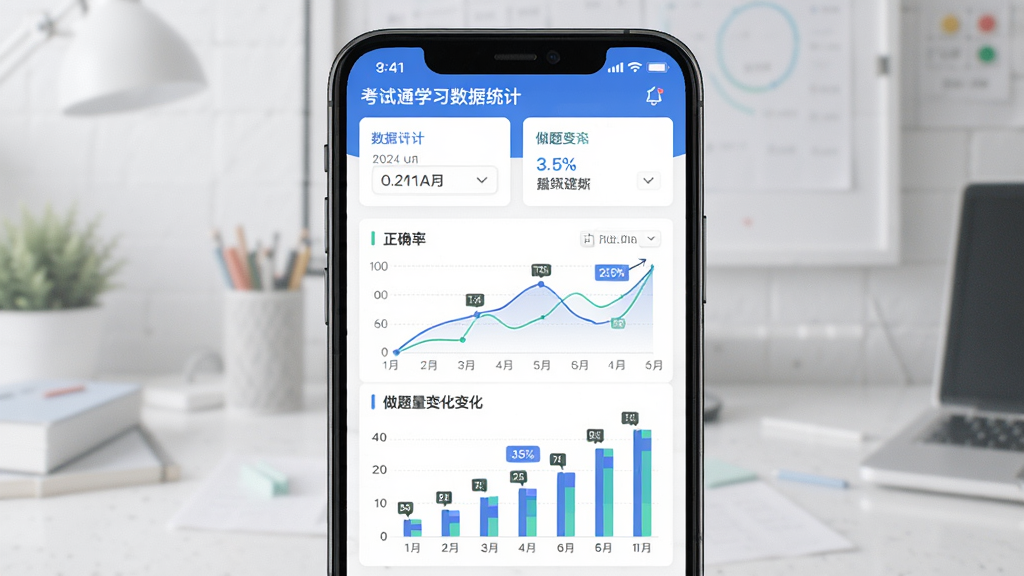 ����ͨѧϰ����ͳ��ҳ�棬����Ϊ�ֻ���Ļ��ʾ����ͼ����״ͼ��չʾ��ȷ�����������仯�������Ϸ�Ϊ���ݿ�Ƭ���·�Ϊͼ�������Ű����������Ϊ�ִ����ݿ��ӻ���ϸ�ڰ�������ɸѡ��ٷֱȱ�ǩ�����ʸ��壬�ɾ��޶���Ԫ��
