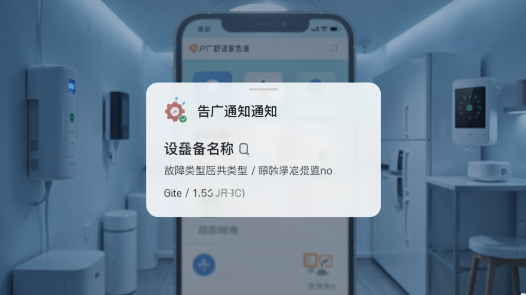 �й����ʼҸ澯֪ͨ���棬�ֻ������쳣���ѿ�Ƭ����ʾ�豸������������ͣ�����Ϊ��ͥ�豸�䣬��ɫ������ƽ����Ʒ�񣬸��廭�ʣ��ɾ��޶���Ԫ��