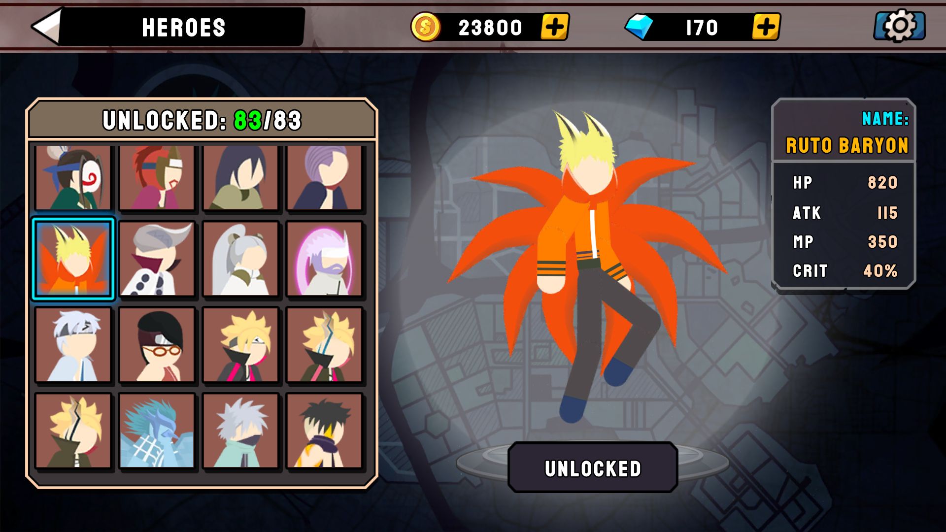 ����˴�ս(Stickman Ninja Fight Battle Warriors)0.6.8 ���߸�