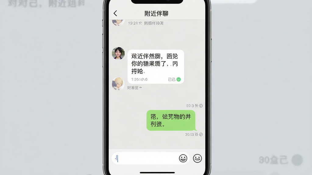һ��չʾ�ֻ���������ͼƬ����Ļ�Ϸ���ʾ���������ġ����촰�ڱ��⣬�·��ǶԻ����ݣ�����ǶԷ��������ʺ����֣��Ҳ����Լ��Ļظ����ײ��������ͱ��鰴ť����������͵�ǳ��ɫ�������ܰ�ճ���ϸ�ڰ���ʱ������Ѷ���ǣ������������ɾ����޶���Ԫ��