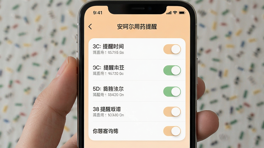 �������ҩ�������ý��棬�ֻ���Ļ��չʾ����ʱ���б��뿪�ذ�ť������Ϊ����ɫ�����沼������������º��Ѻã������������ɾ��޶���Ԫ��