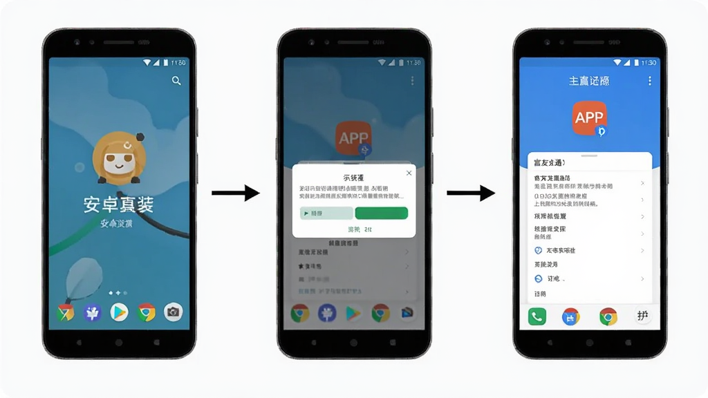 ����ͨAPP�ڰ�׿�ֻ��ϵİ�װ��Ȩ����������ʾ��ͼ������չʾ�ֻ���Ļ�Ӱ�װ����APP���������裬����Ȩ�޵����������棬�����̷̳磬�����������ɾ������ұ���