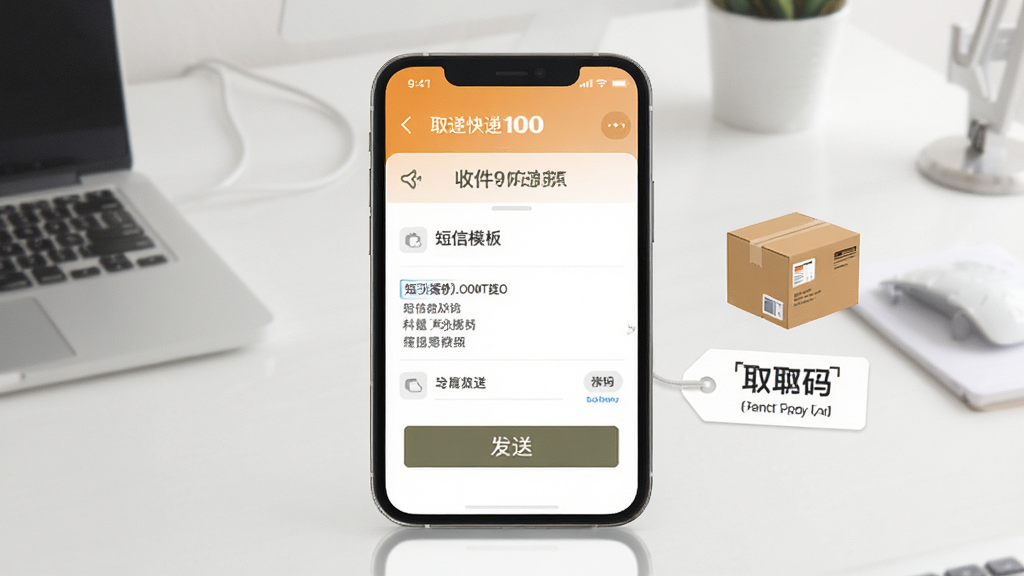 ���100�ռ���֪ͨ���ͽ��棬����չʾ�ֻ���Ļ�ϵ�ȡ��֪ͨ�༭ҳ�棬�ж���ģ��ѡ��ͷ��Ͱ�ť���Ա��п�ݰ�����ȡ�����ǩ������Ϊ�ɾ������滷��������Լ�ִ���ϸ�����������ʸɾ����޶���Ԫ��