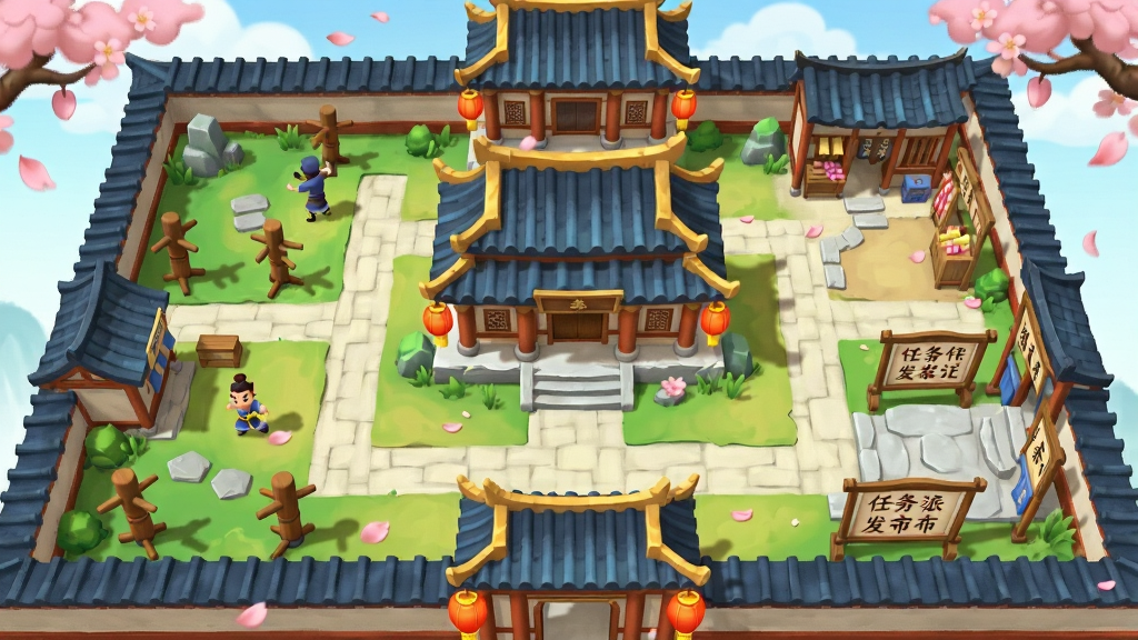 �����������μ����ɳ��������񣬻�������Ϊ�Ŵ���ʽͥԺ����Ⱥ������Ϊ���ӽǶ�չʾ����ȫ�������������ɴ����ֲܷ����������̵ꡢ���񷢲����ȹ��������Ű�������£����Ϊ����������ͨ��Ⱦ��ϸ�ڰ���Ʈ����һ��ꡢ�����µĺ������������ľ��׮�����ʸ���ɾ����޶���Ԫ�ء�