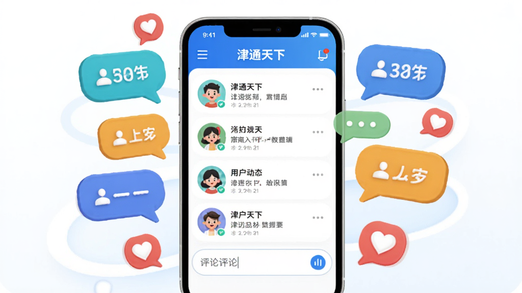 ��桰��ͨ���¡������������棬�ֻ���Ļ����ʾ�û���̬�б��������������Χ���ƶԻ����ݺ͵���ͼ�꣬����Ϊ�ֻ����罻Ԫ����ϣ����ֻ��ã�����׺���ǿ��ϸ��չ��ͷ�����������ݣ����ʸɾ����޶���Ԫ��