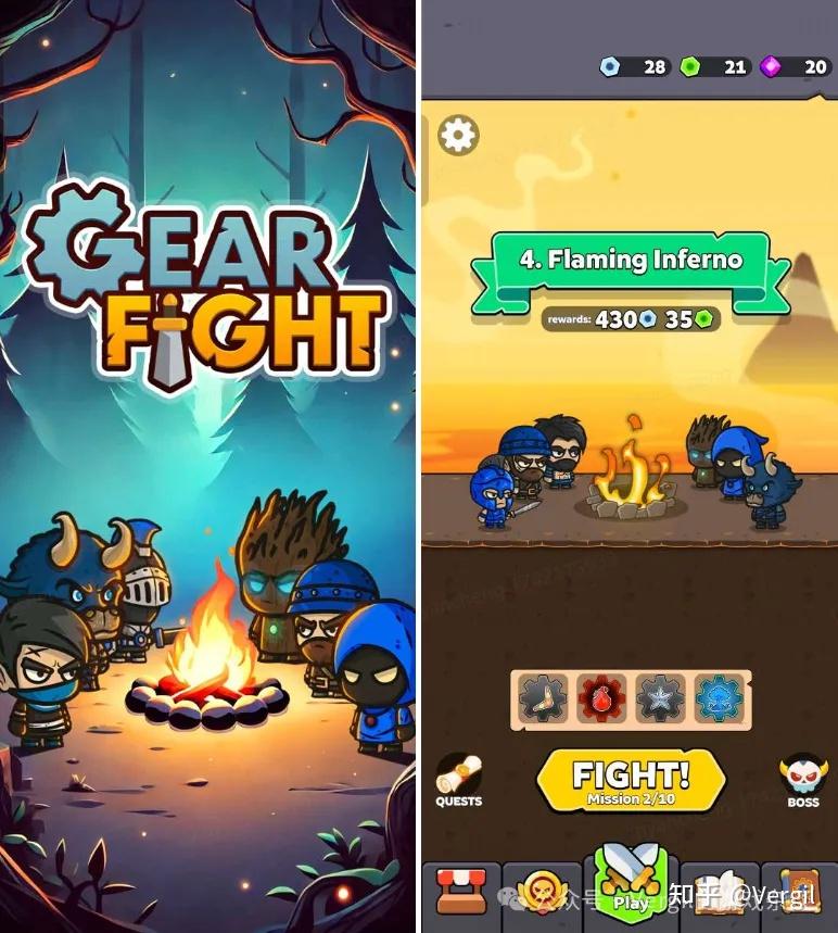 ����Ӣ�۳�ͻ���°�(Gear Hero Clash)��Ϸʵ����ս����