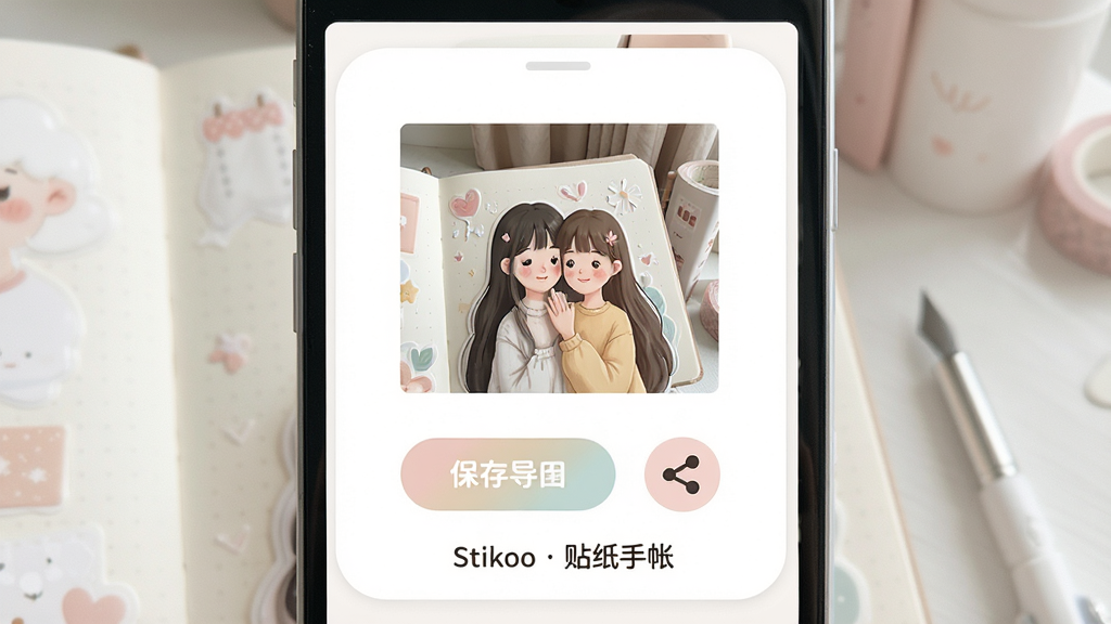 һ��������Ʒ�����������棬����Ϊ��ֽ����(Stikoo)������壬����ΪԤ��ͼ�ӵ�����ť�ӷ���ͼ�꣬�Ű�����У����Ϊ���Բ�����·磬ϸ�ڰ�������ͼƬԤ����������ᰴť��������ͷͼ�ꡢ���֡�Stikoo  ��ֽ���ʡ������ʸ���ɾ��޶���Ԫ��