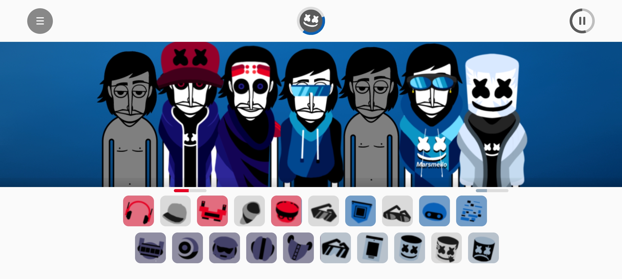 �������Alone marshmello���ư�Incredibox Alone Marshmello Remastered ���ư���ԭ�滭��Ա� ��Чͼ��ϸ��