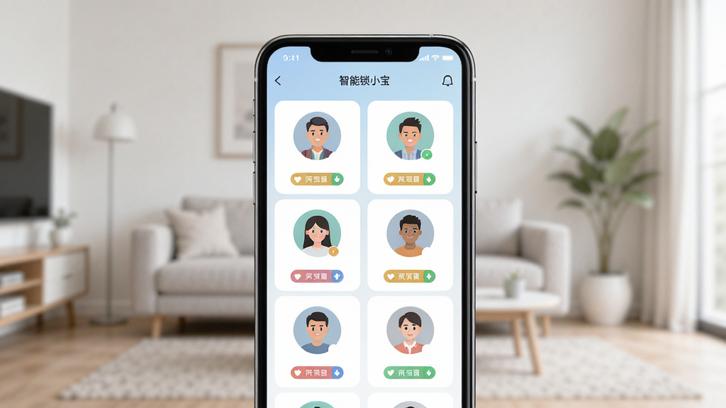 ����������������С��Ӧ���еĶ��û��������棬��Ļ����ʾ����û�ͷ��Ͷ�Ӧ��Ȩ�ޱ�ǩ������Ϊ�ֻ����У������Ǽ�Լ�Ŀ����������Ű��������״ͼ�����У����Ϊ���±�ƽ����ƣ�ϸ�ڰ�����ͬ��ɫ��Ȩ�ޱ�ǩ���û�ͷ���Բ�βü������ʸ��壬�ɾ����޶���Ԫ��