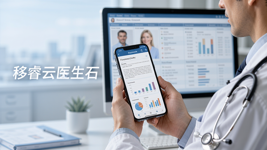 ����Ϊҽ���ڰ칫��ʹ�������ҽ�����ĵ��Ӳ���������Ϊҽ���ֳ��ֻ����С�������Ļ��ʾ����������Ϊ�������Ű�Ϊ��湹ͼ��������׷��������������֣����Ϊרҵҽ�ư칫������ϸ��Ϊ�ֻ���Ļ��ʾ�����ĵ���ͼ����ҽ���״�Ӻ������������ɼ������ʸ��塢�ɾ����޶���Ԫ�ء�