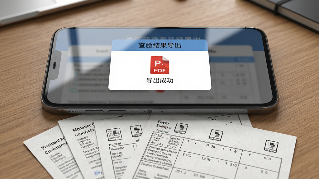 һ��չʾ��Ʊ������PDF�������ܵĽ���ʾ��ͼ��������һ���ֻ��������ã���Ļ����ʾ����������������������������һ��PDF�ļ�ͼ��͡������ɹ����������ֻ��·�ɢ���ż��Ŵ�ӡ������ֽ�ʲ��鵥��������ľ�ʰ칫���棬���Ϊдʵ��Ʒչʾ���ϸ�ڰ�����Ļ�����ֽ�����������ʸ��壬����ɾ��޶���Ԫ��