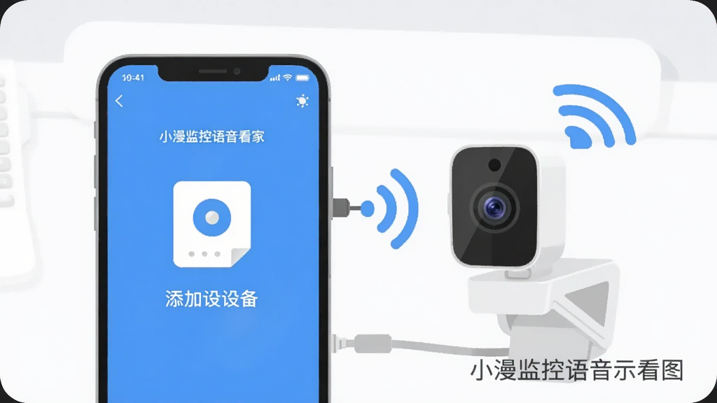 �ֻ�������ͷ����ʾ��ͼ���ֻ���Ļ��ʾ�����豸���棬����ͷ�Ա���WiFi�ź�ͼ�꣬����Ϊ���İ�ɫ���棬���ñ�ƽ�����ϸ�ڱ������������źŲ��ƣ������������ɾ����޶���Ԫ�أ�ͼƬ�д����֡�С������������ҡ�